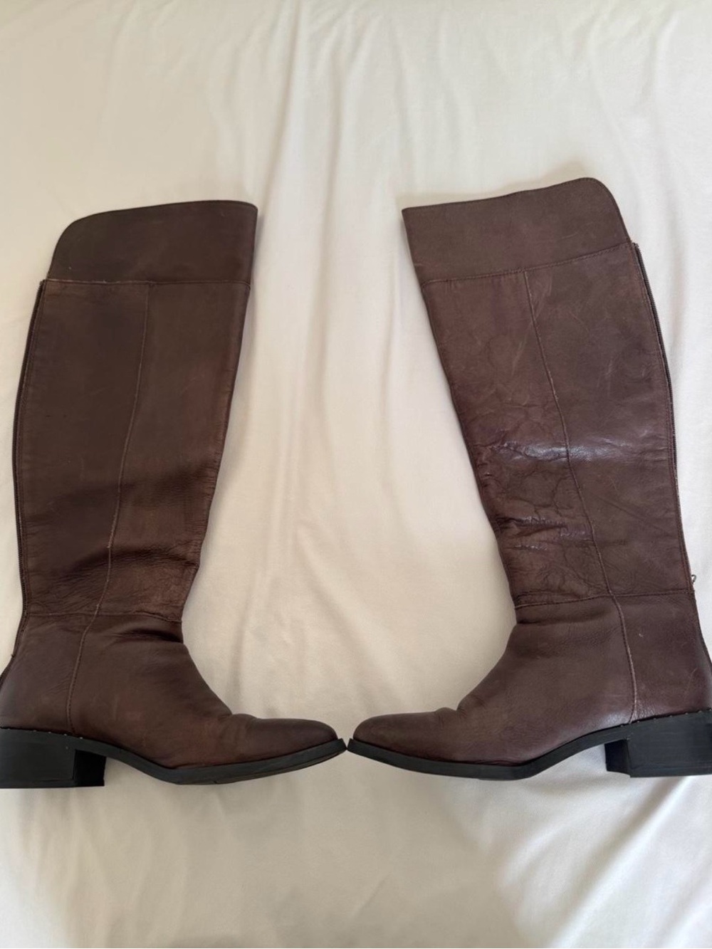 Franco Sarto Brown Leather boots
